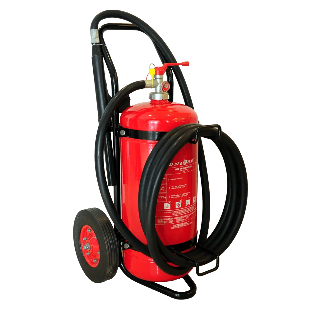 Lords 90% Multi-Use Dry Powder Mobile Trolley Extinguisher 25kg