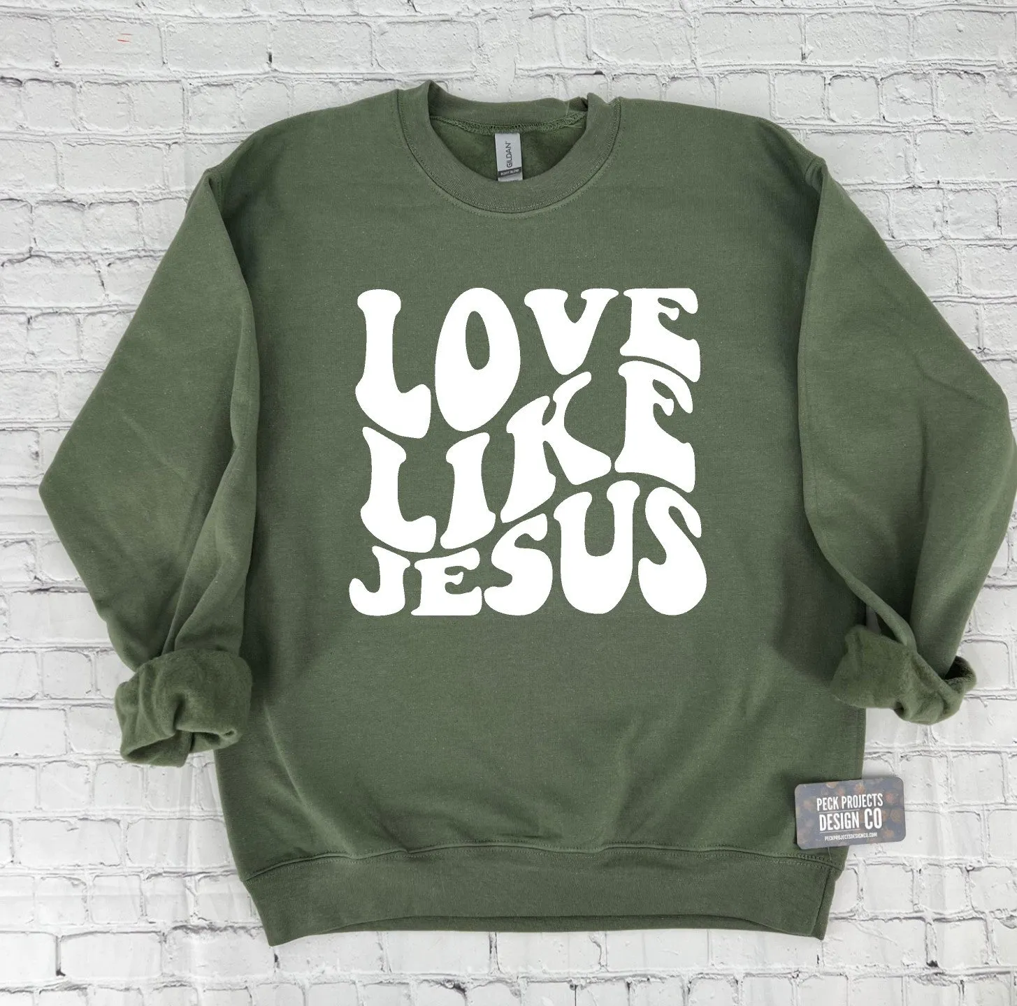 Love Like Jesus Crew Sweatshirt