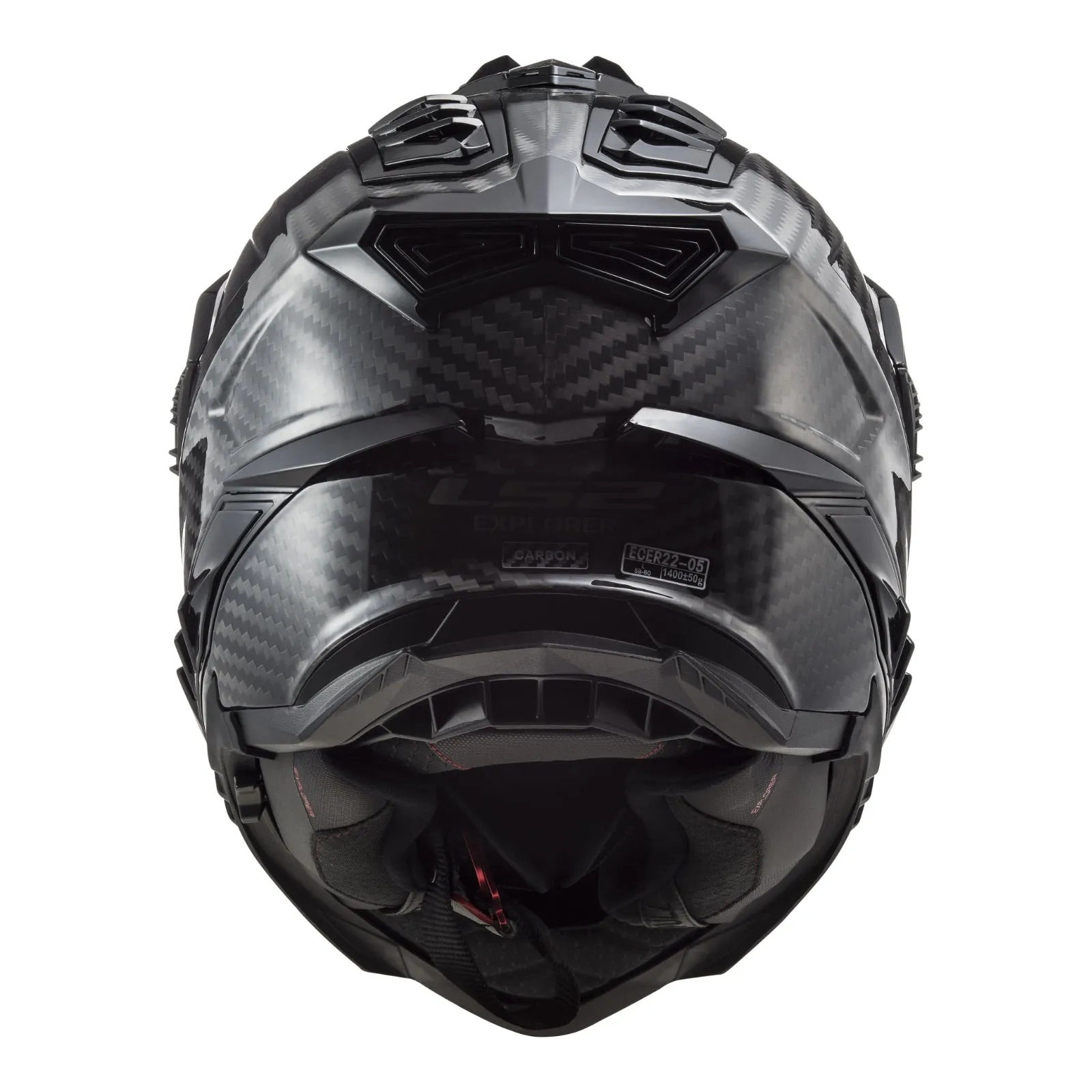 LS2 MX701C Explorer Carbon Solid Gloss