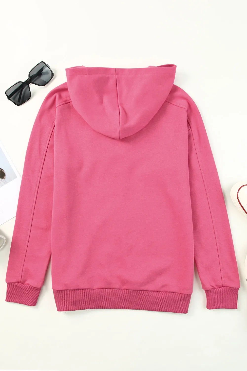 Macy Lace-Up Dropped Shoulder Hoodie