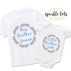 Matching Little Brother and Big Brother Outfits