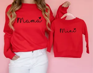 Matching Mama Mini Sweatshirts