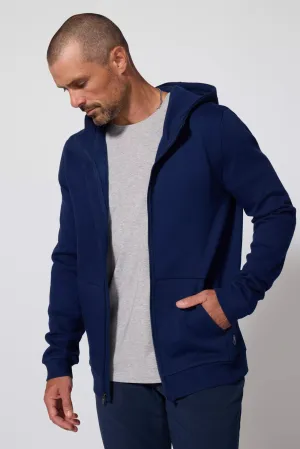 Men's Luxefleece Zip-Up Hoodie - Navy