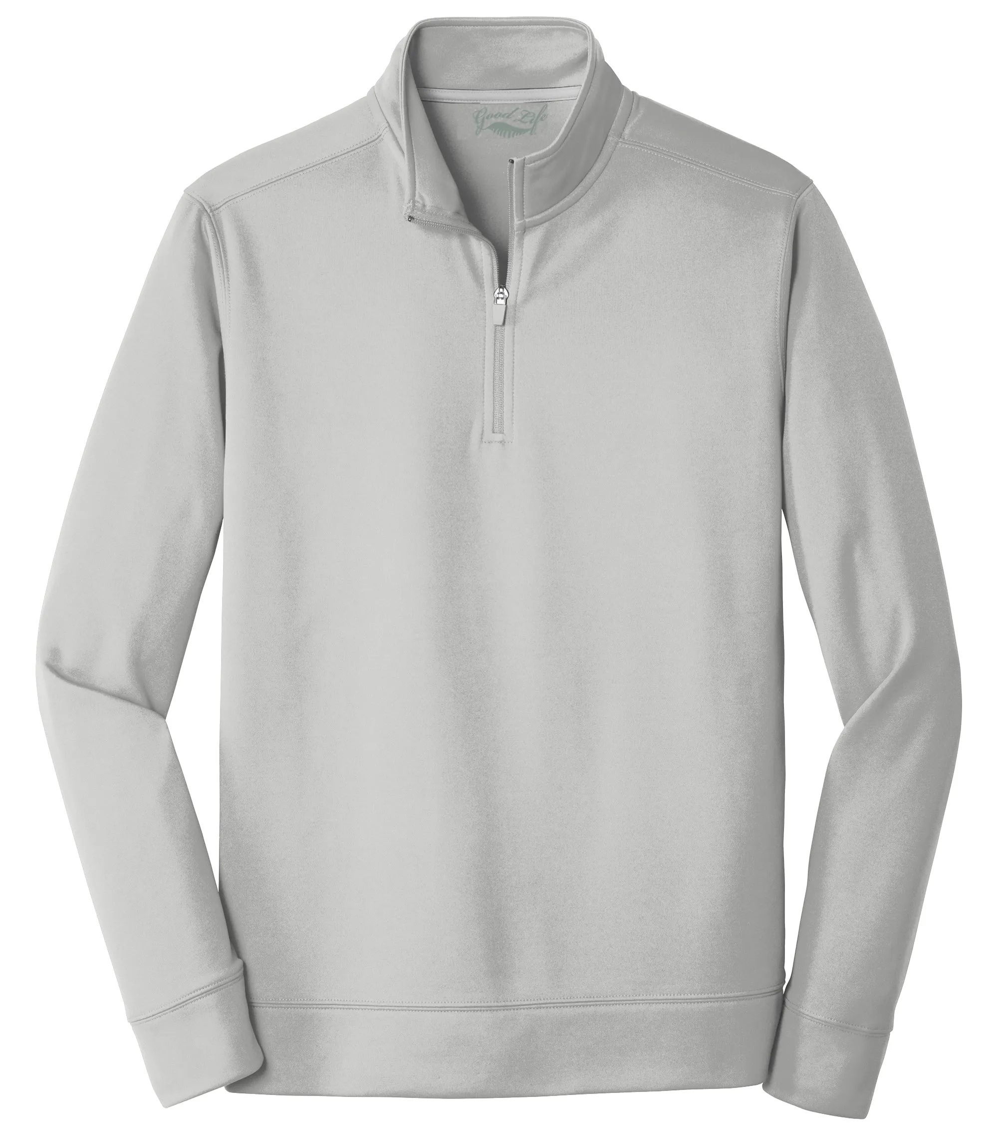 Mens Performance 5.9 Ounce Quarter Zip Pullover Sweatshirt