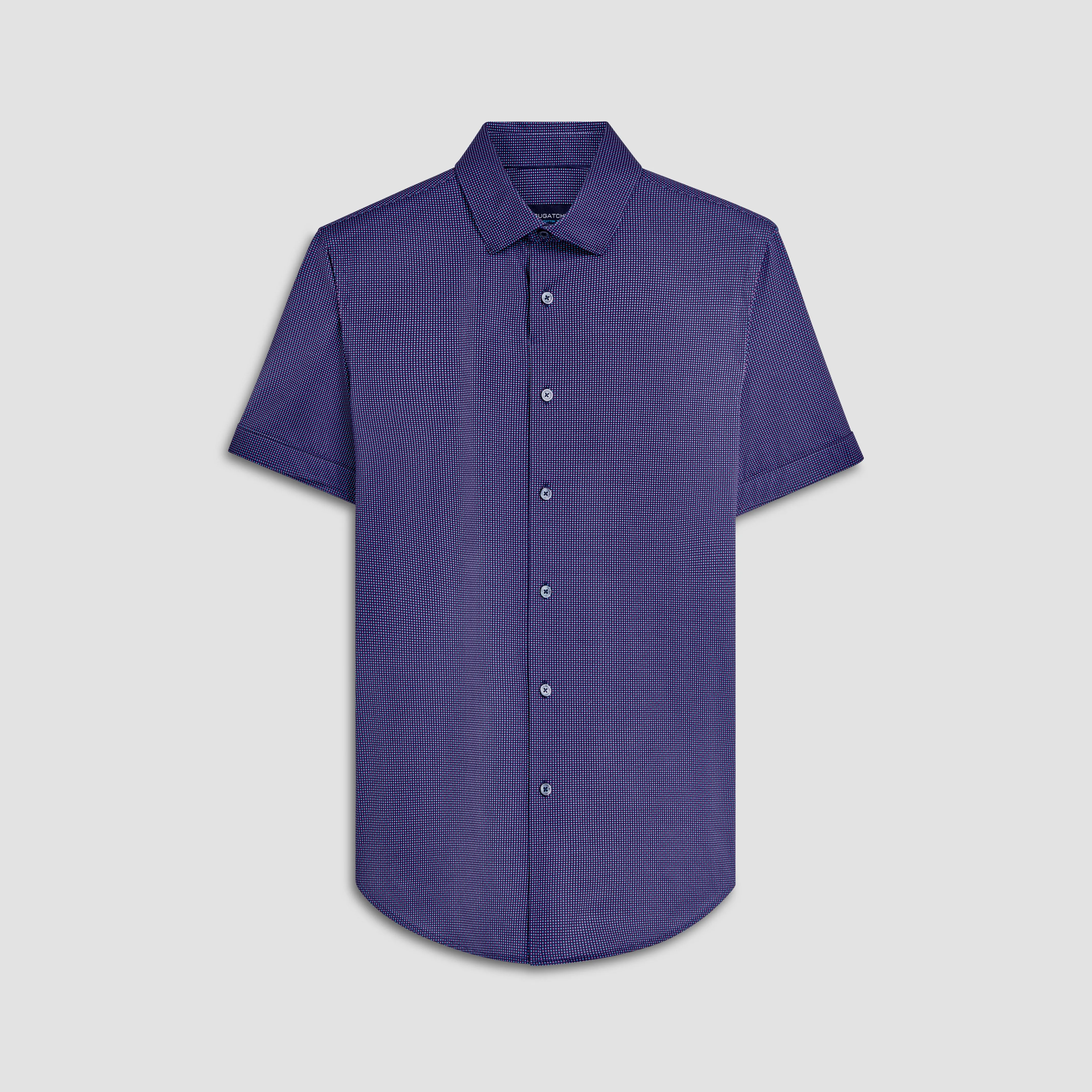 Miles Confetti Print OoohCotton Short Sleeve Shirt
