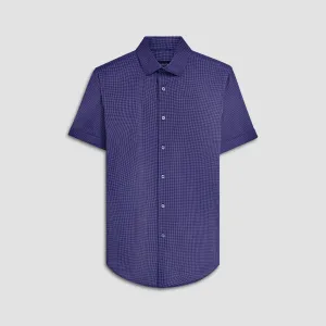Miles Confetti Print OoohCotton Short Sleeve Shirt