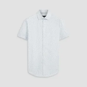 Miles Geometric OoohCotton Short Sleeve Shirt