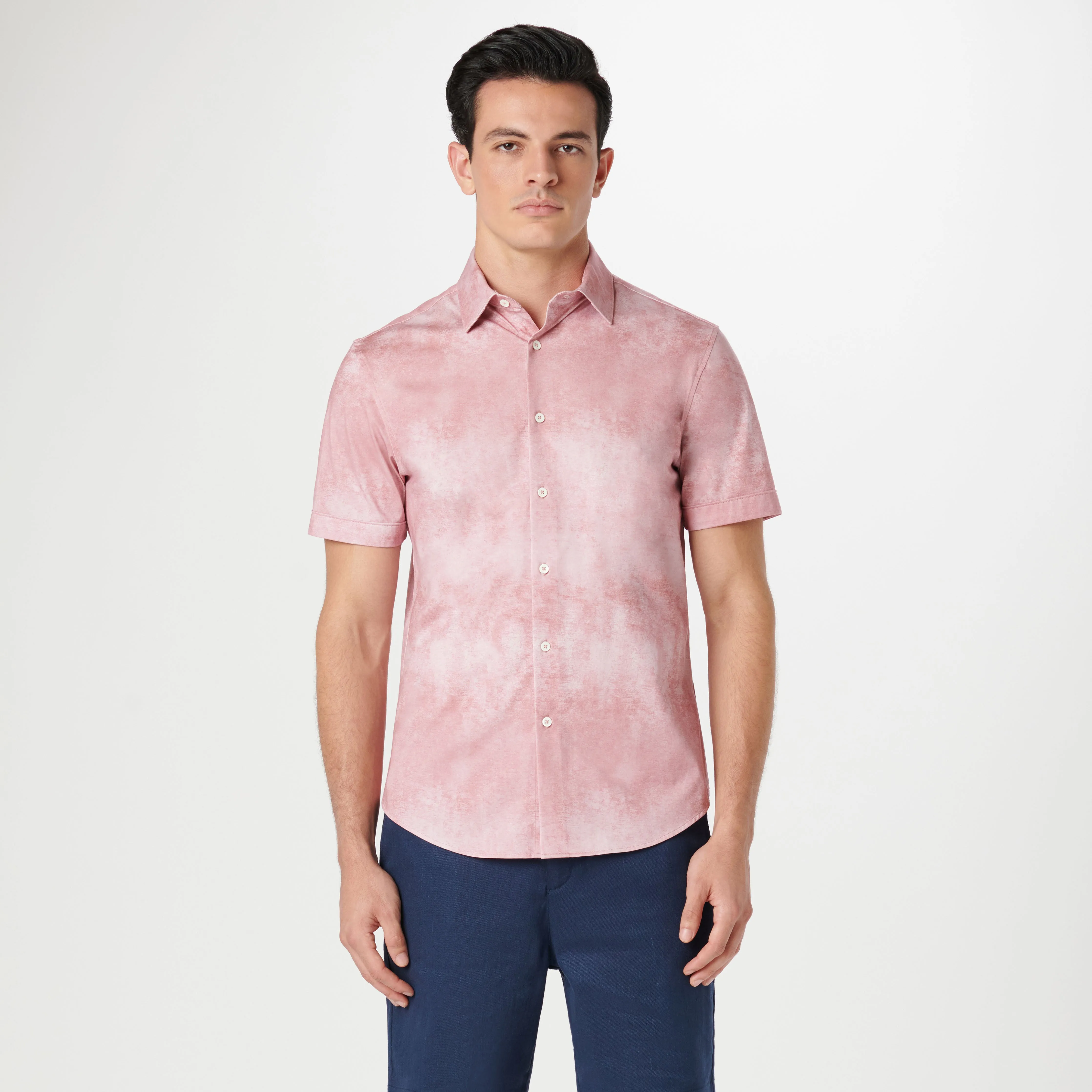Miles Ombre OoohCotton Short Sleeve Shirt
