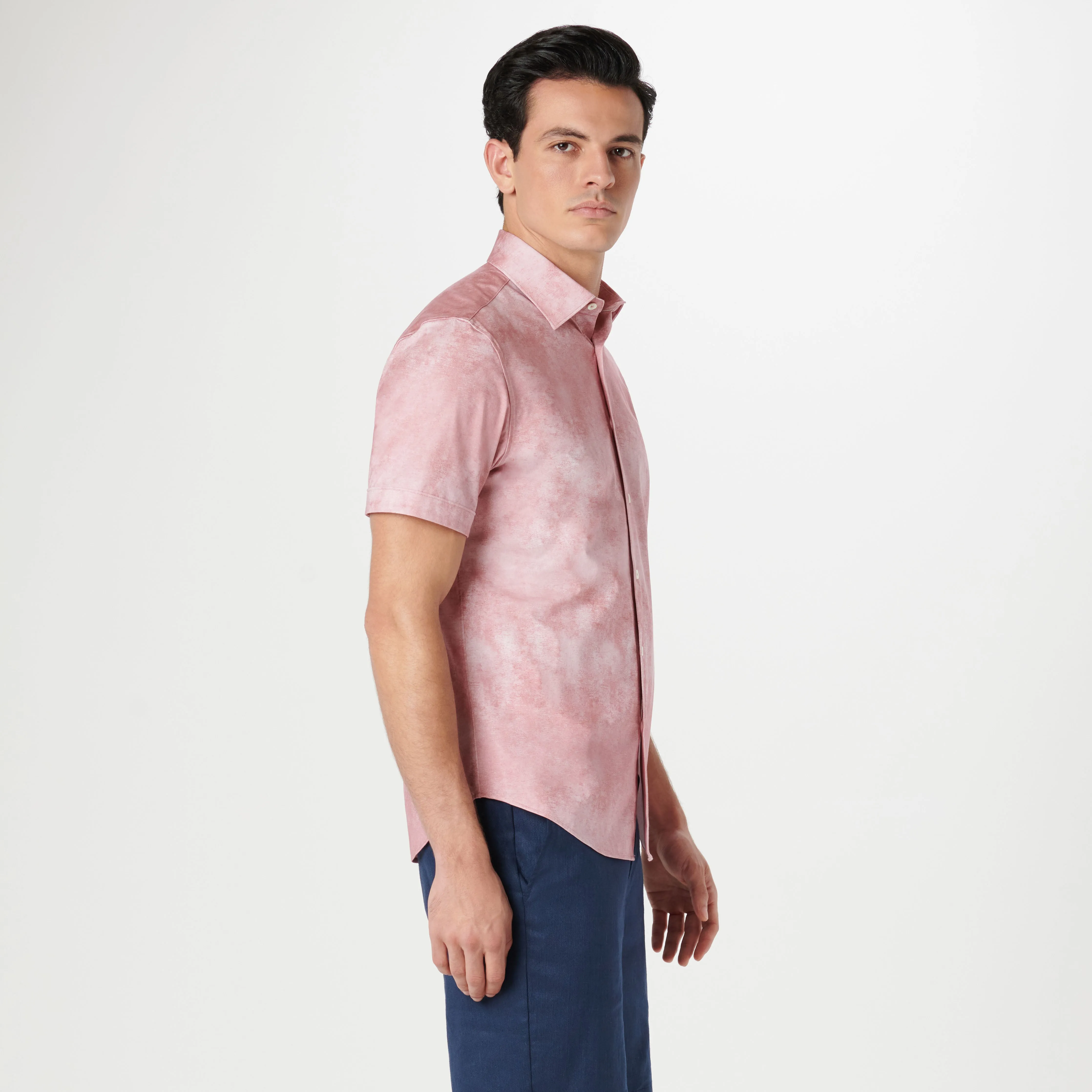 Miles Ombre OoohCotton Short Sleeve Shirt