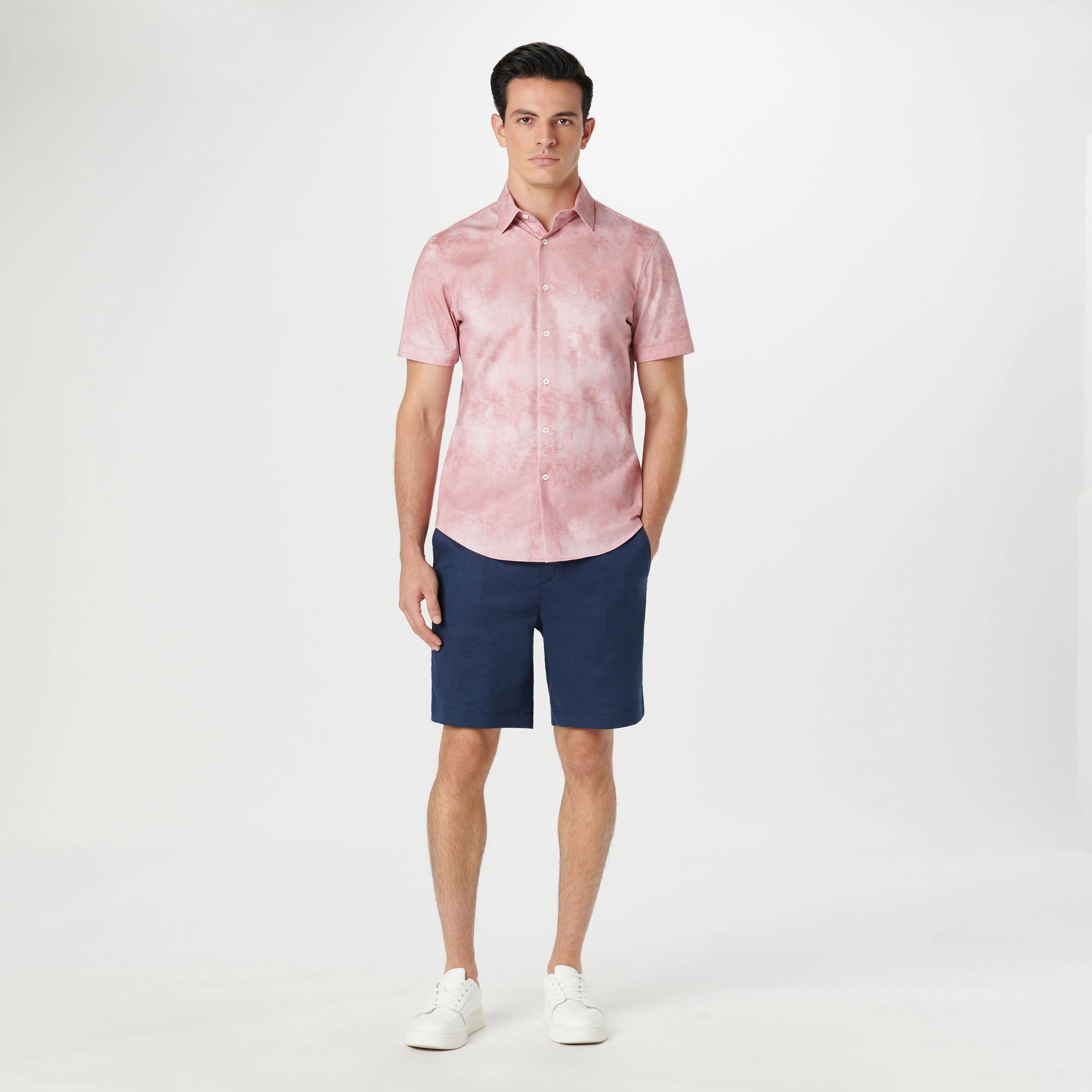 Miles Ombre OoohCotton Short Sleeve Shirt