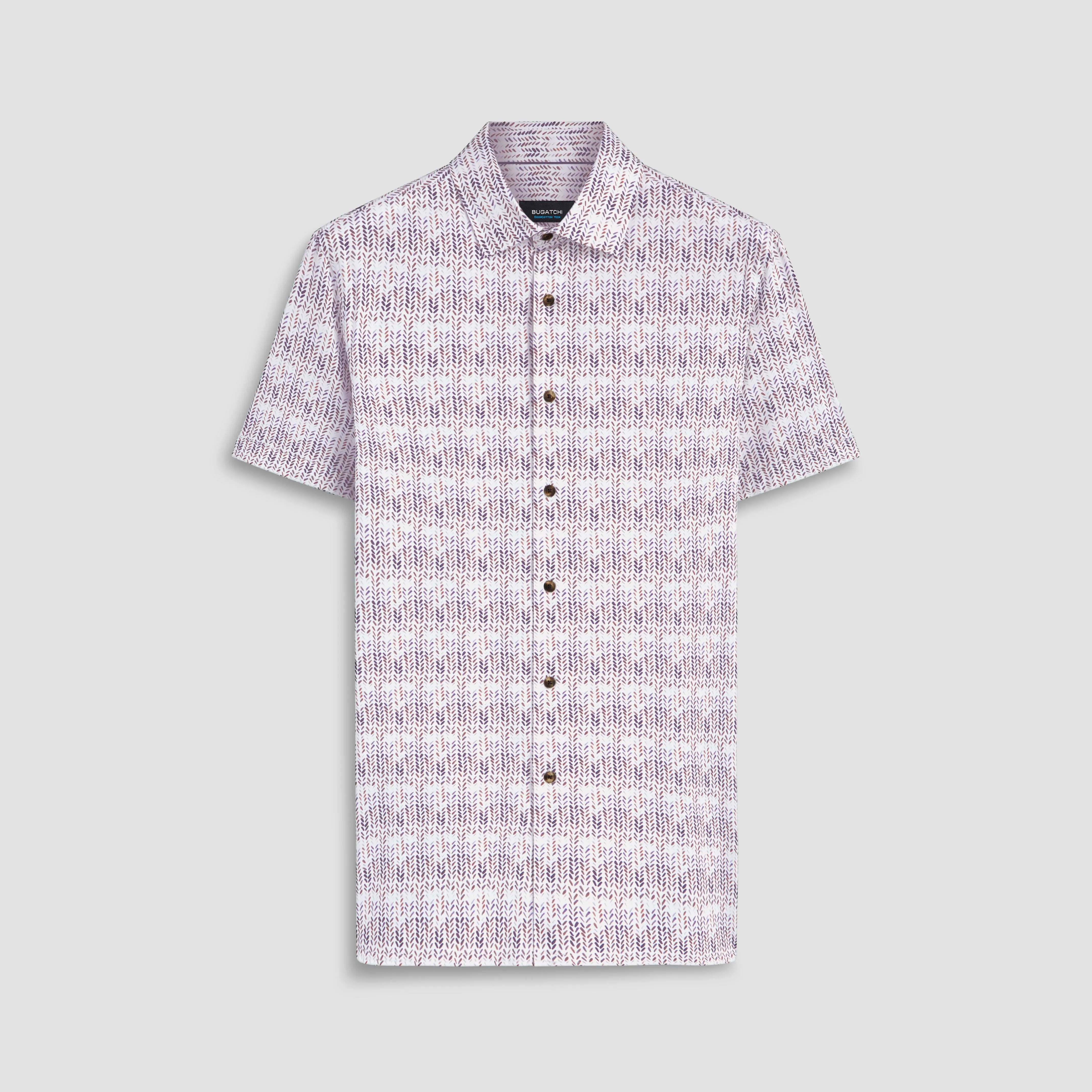 Milo Abstract Print OoohCotton Short Sleeve Shirt