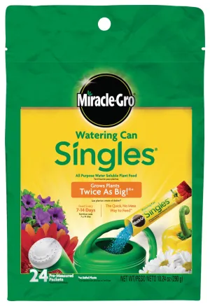 Miracle-Gro Watering Can Singles All Purpose Water Soluble Plant Food 24-Packets