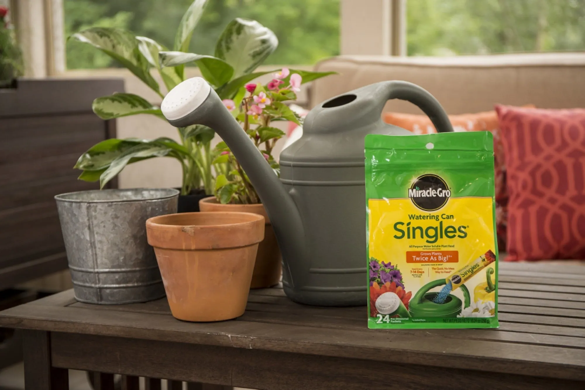 Miracle-Gro Watering Can Singles All Purpose Water Soluble Plant Food 24-Packets