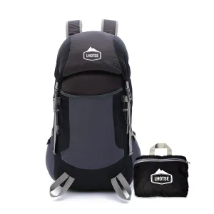 Mochila Trekking Lhotse Plegable 35Lt Negra