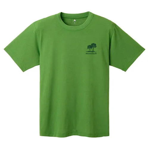 MONTBELL Kid's WICKRON TEE MORI NO YOUCHIEN
