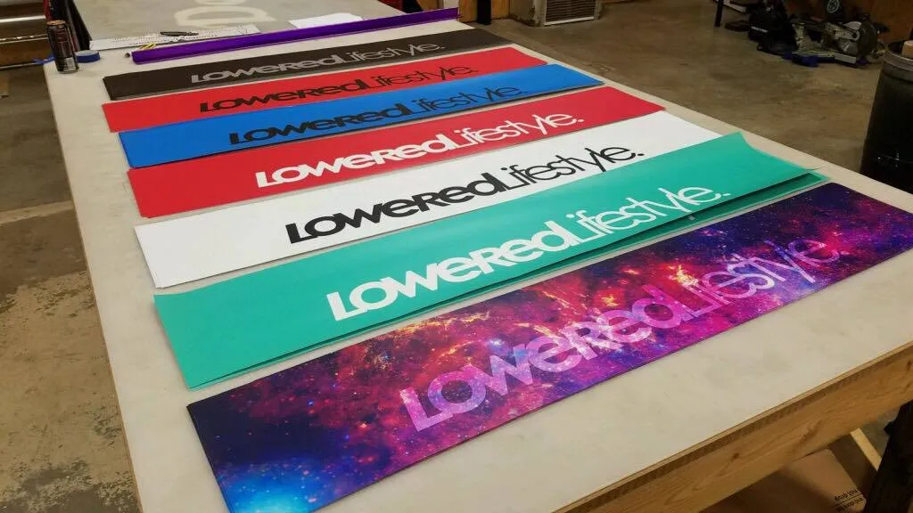 Motorsport Banner - Mint / Grey