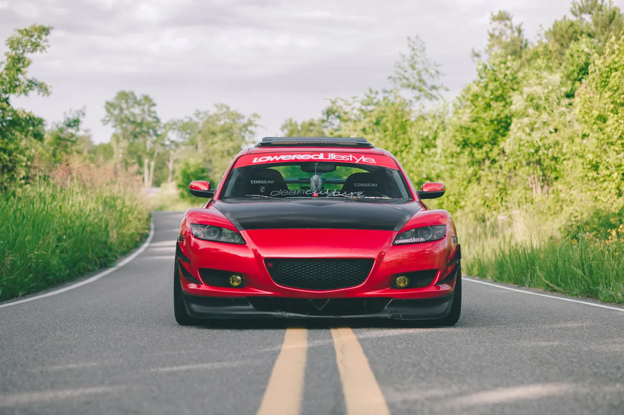 Motorsport Banner - Red / White