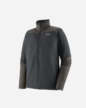 M's L/S R1 Fitz Roy 1/4 Zip - Smolder Blue