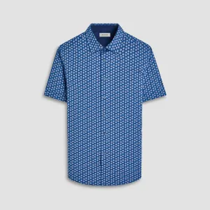 Myron Double-Sided Geometric & Solid OoohCotton Short-Sleeve Shirt