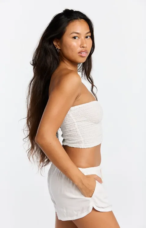 NAMIKA TUBE TOP - WHITE