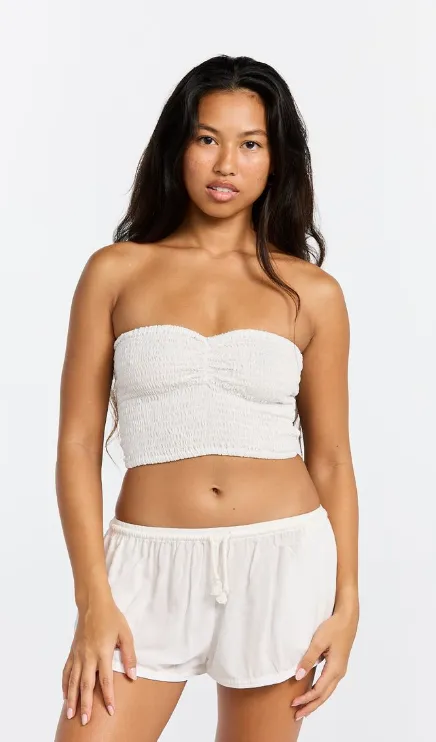 NAMIKA TUBE TOP - WHITE