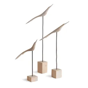 NAPA Home & Garden, THE FLOCK, SET OF 3,NHL402WH
