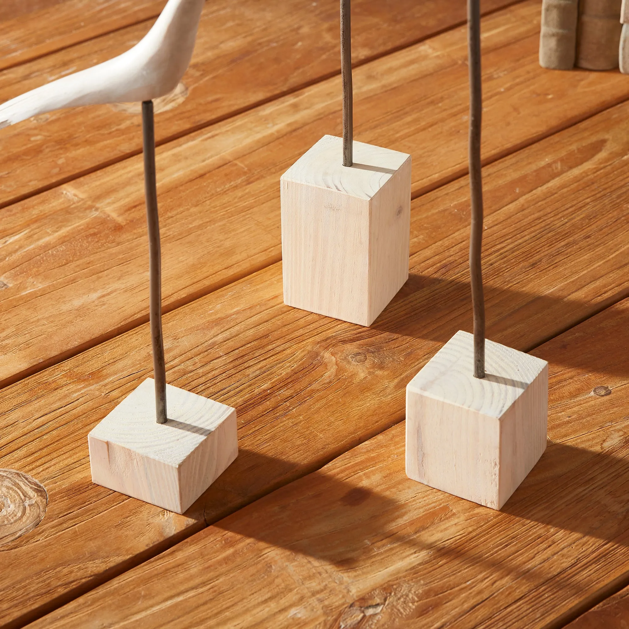 NAPA Home & Garden, THE FLOCK, SET OF 3,NHL402WH