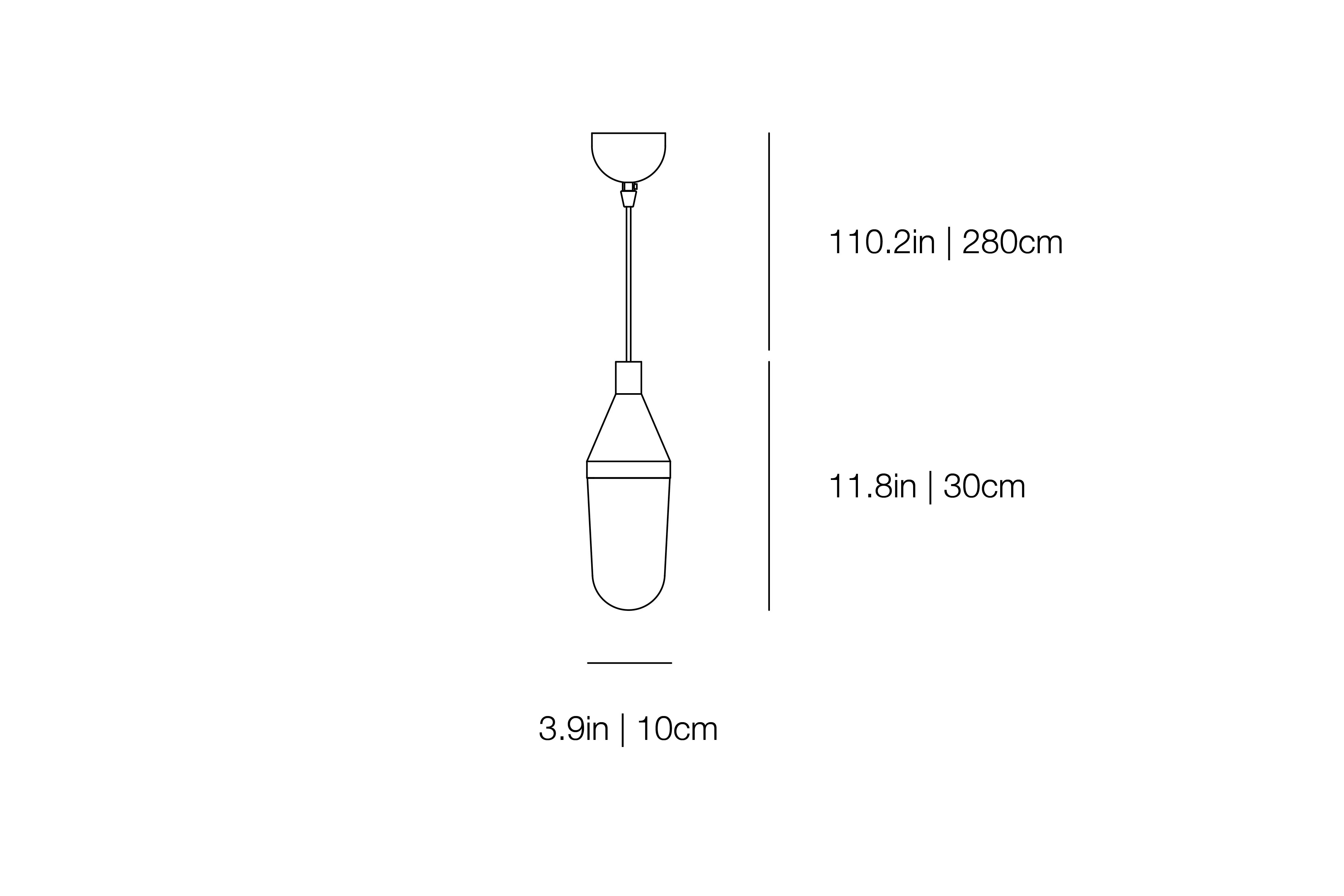 Niwa 1180 - Suspension Lamp