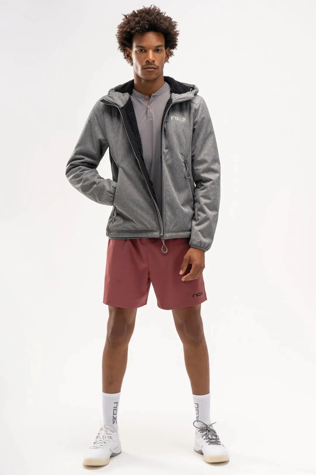 NOX Pro Herren Softshelljacke -  grau