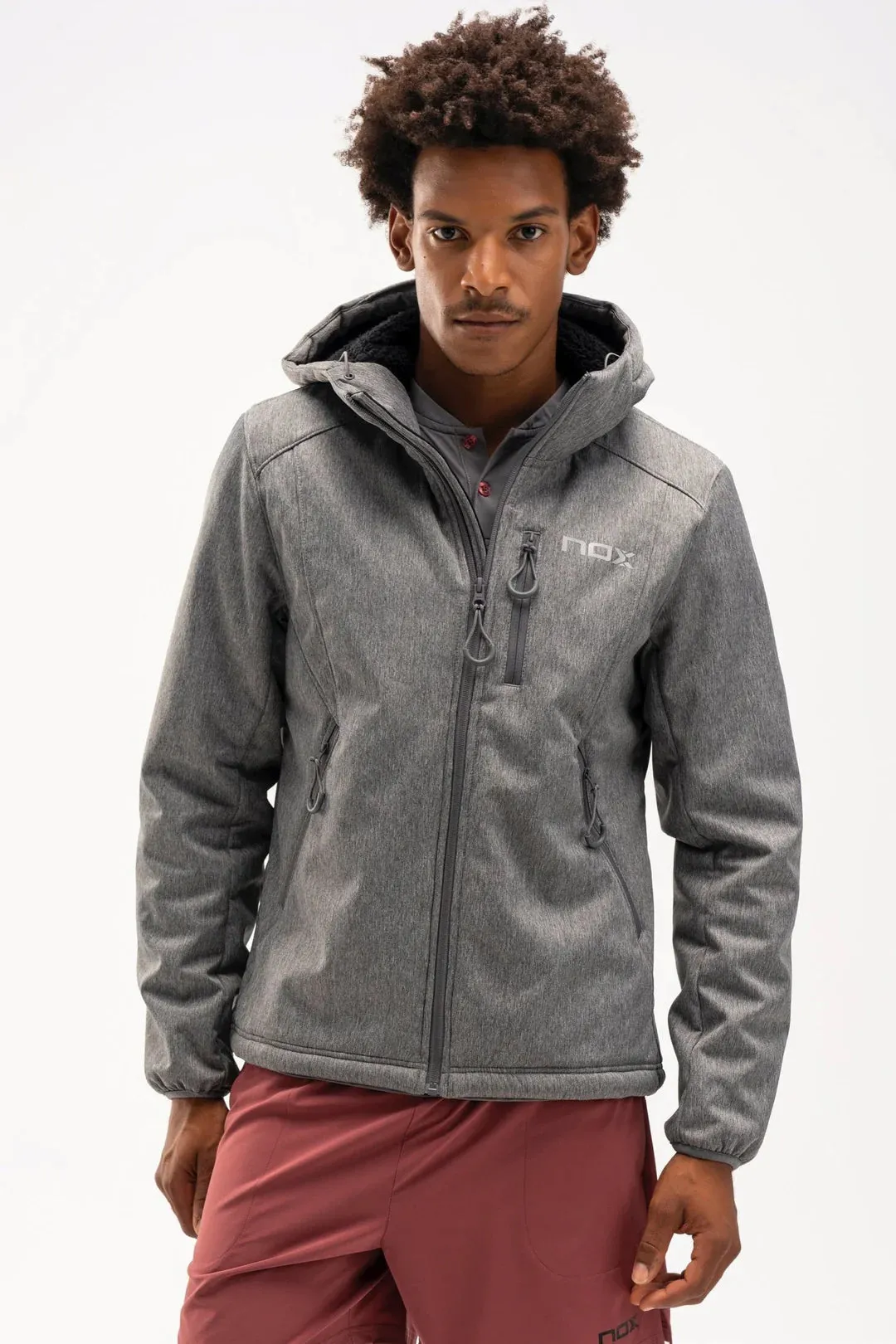 NOX Pro Herren Softshelljacke -  grau
