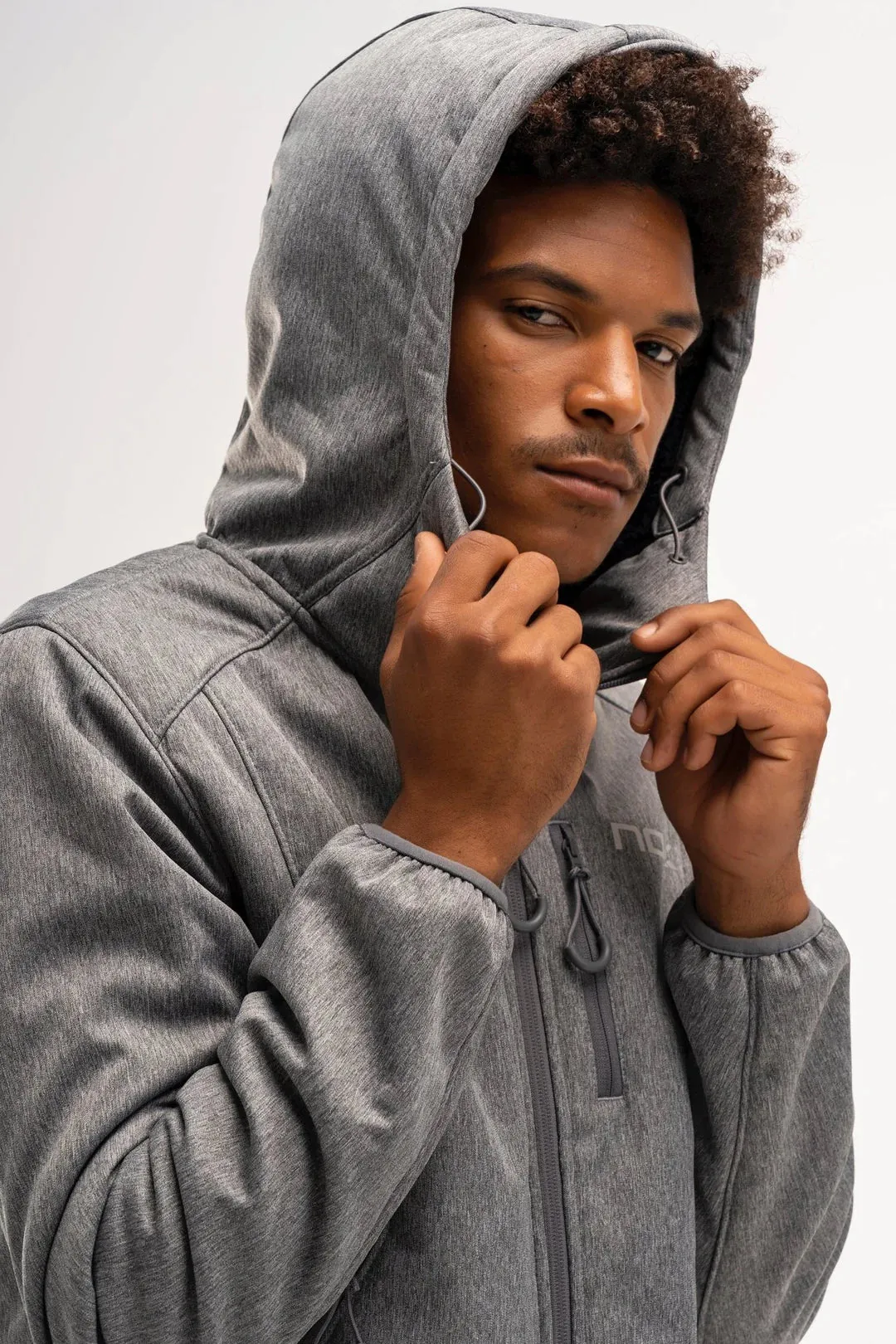 NOX Pro Herren Softshelljacke -  grau