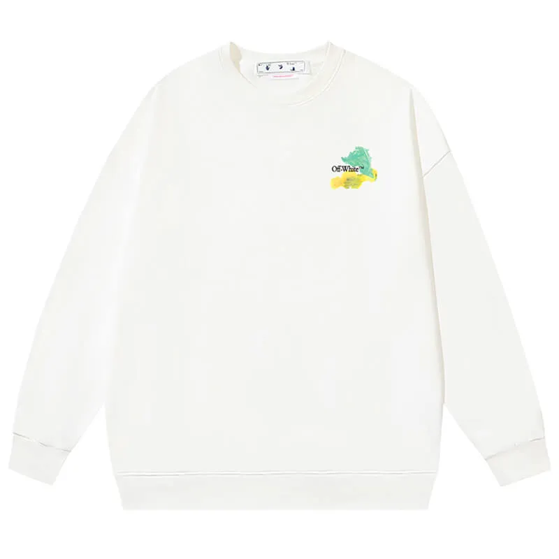 Off White Brush Arrow Sweatshirts