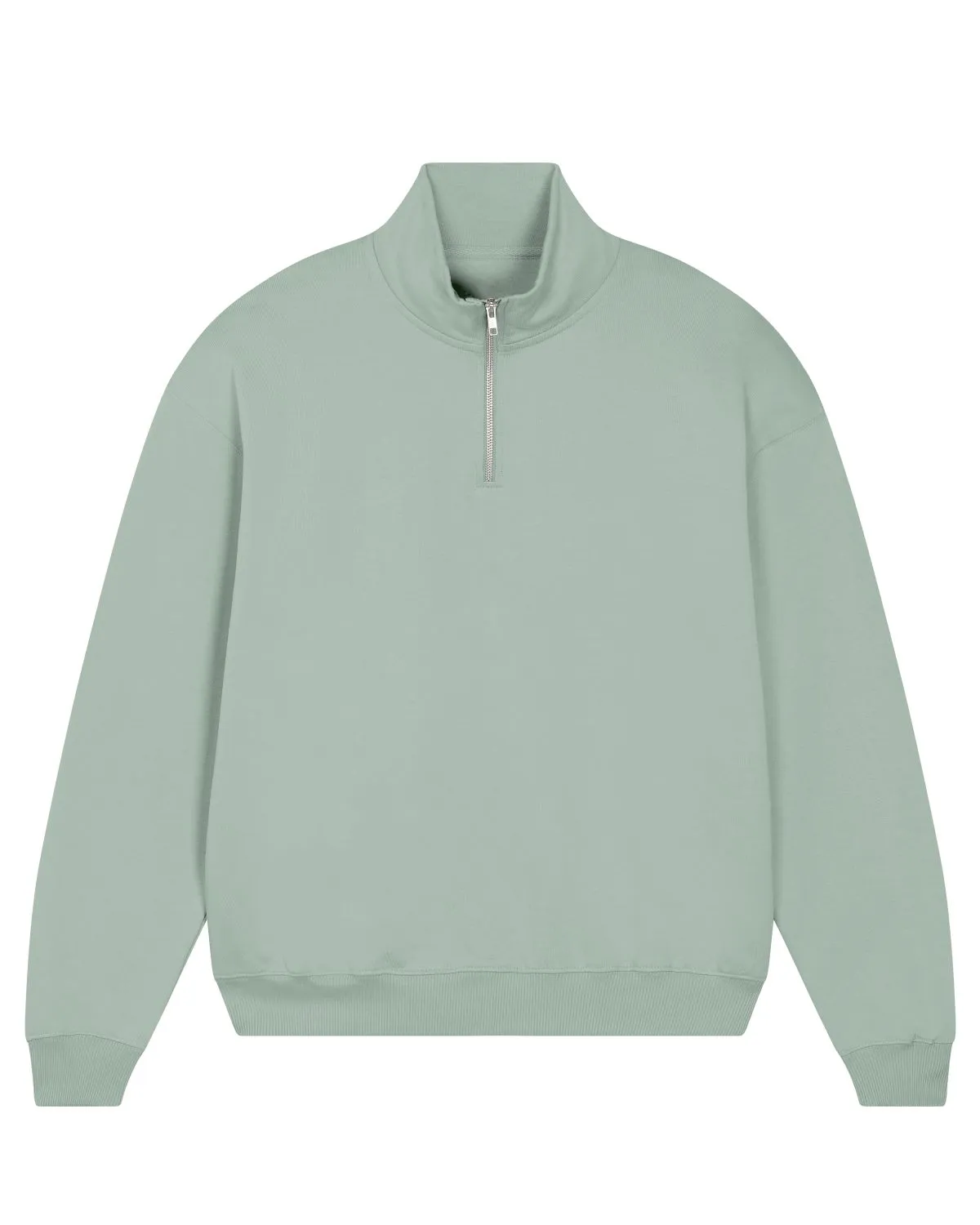 Organic Heavyweight Quarter Zip Sweatshirt: Unisex