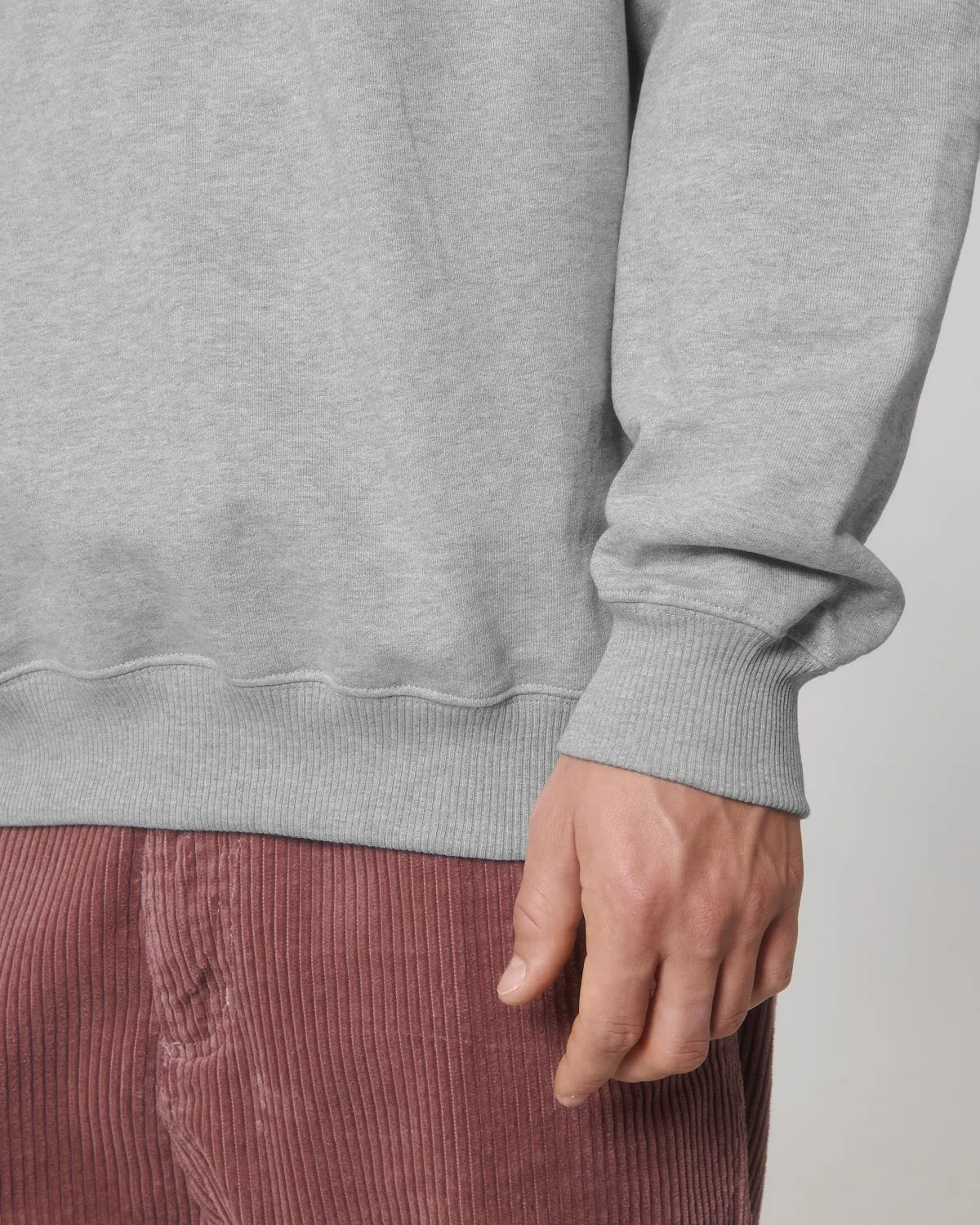 Organic Heavyweight Quarter Zip Sweatshirt: Unisex