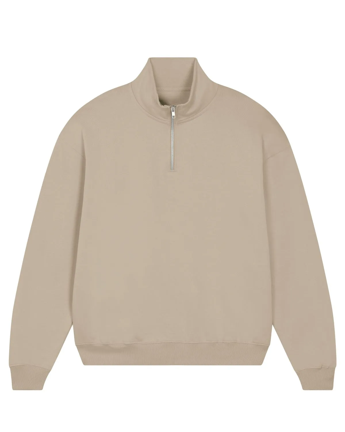 Organic Heavyweight Quarter Zip Sweatshirt: Unisex