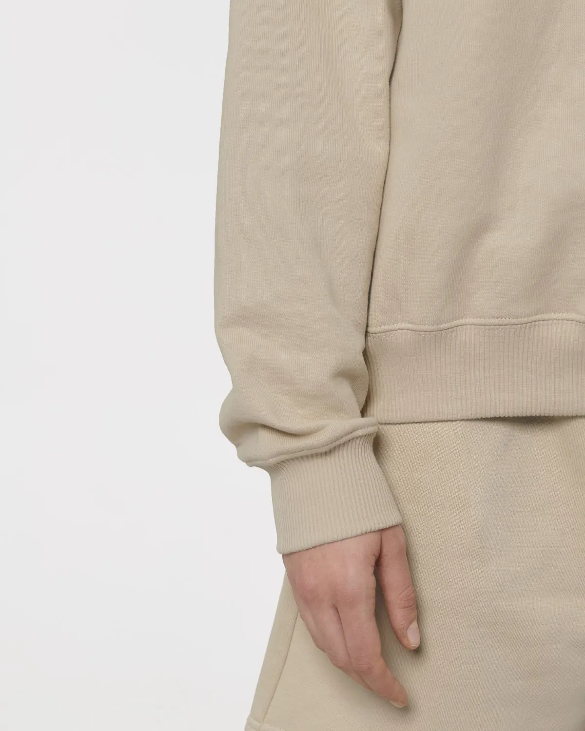 Organic Heavyweight Quarter Zip Sweatshirt: Unisex