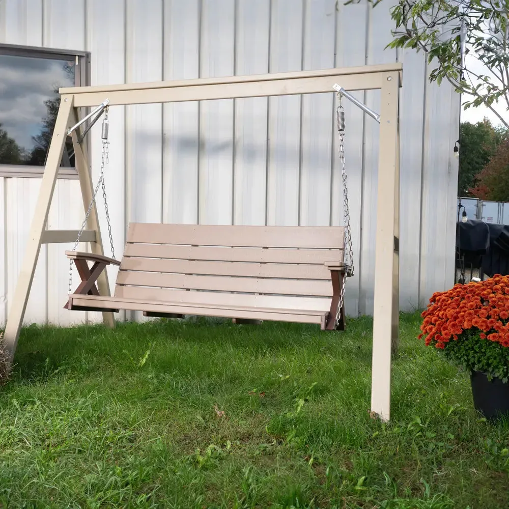 Outdoor A-Frame for Swing