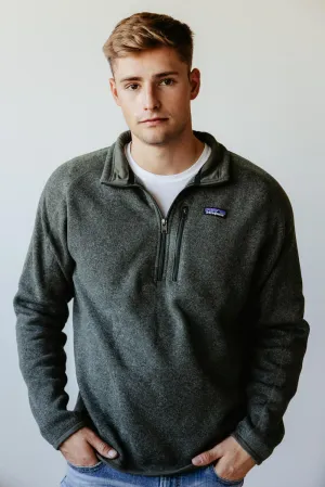 Patagonia Men’s Better Sweater Quarter Zip in Green | 25523-INDG