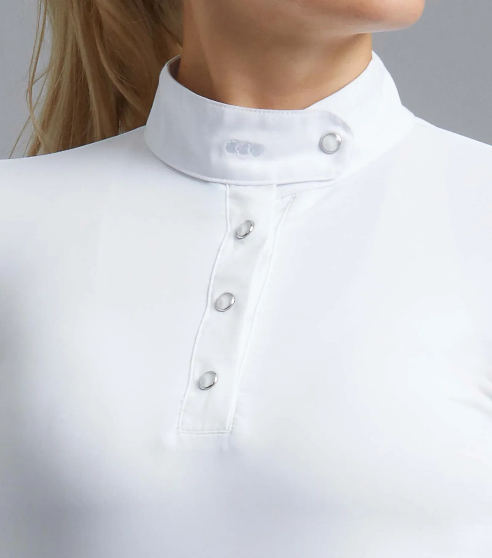 PEI Rossini Lycra Show Shirt (White, Limited Sizes)