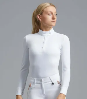 PEI Rossini Lycra Show Shirt (White, Limited Sizes)