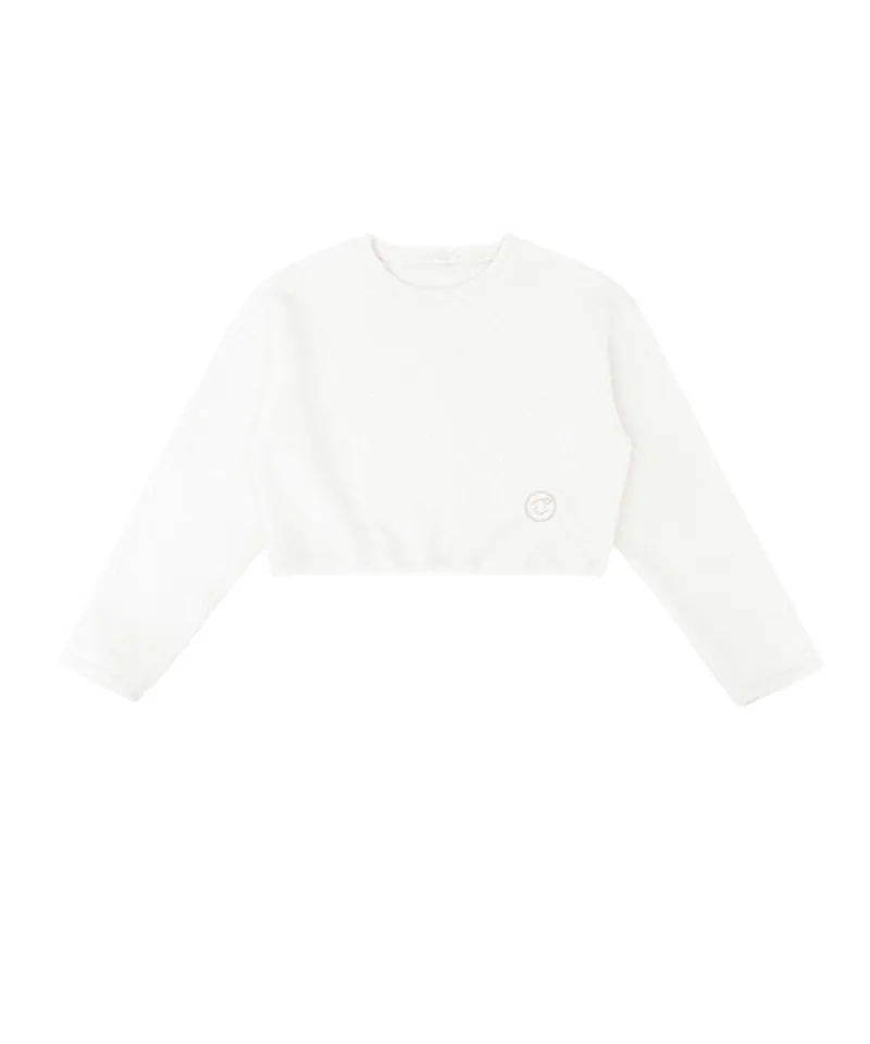PIV'VEE Fleece Sweatshirt - Cloud White