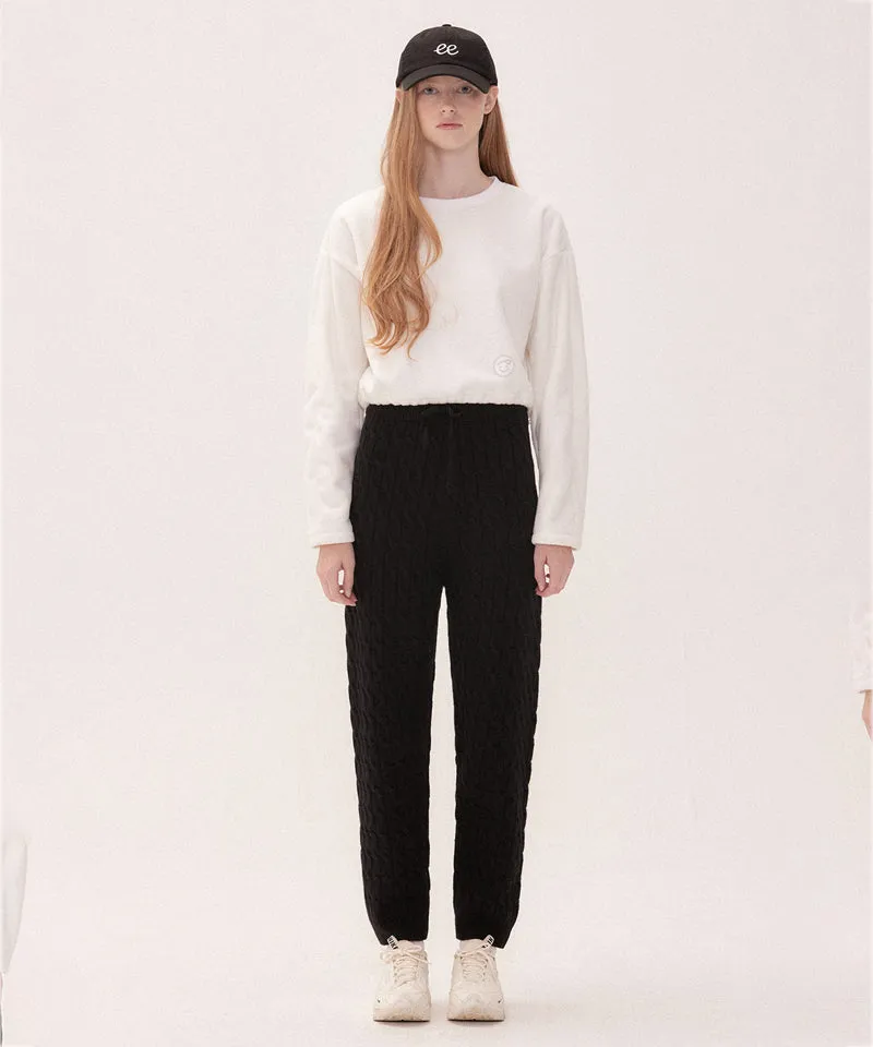 PIV'VEE Fleece Sweatshirt - Cloud White