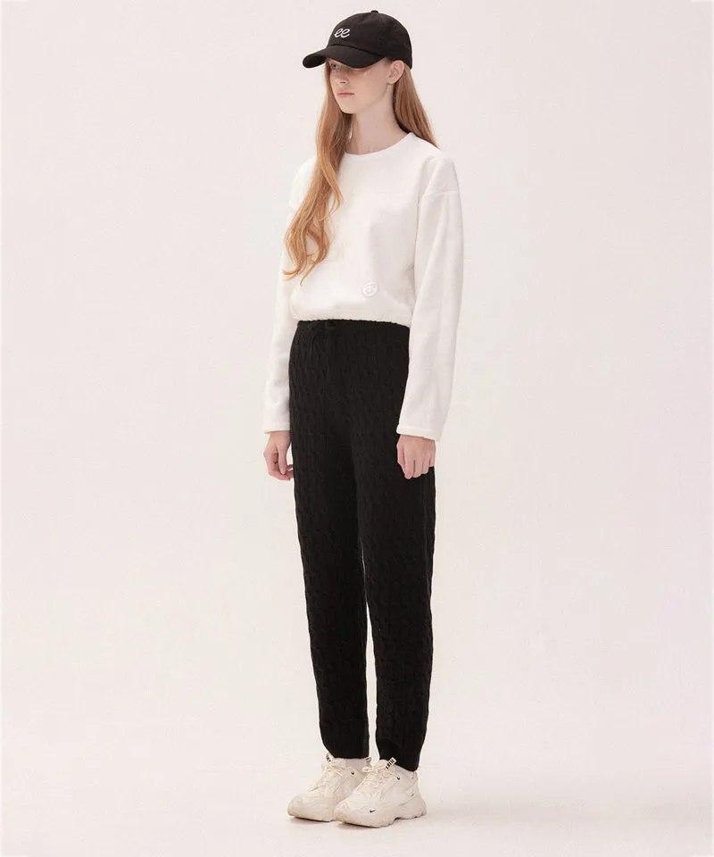 PIV'VEE Fleece Sweatshirt - Cloud White