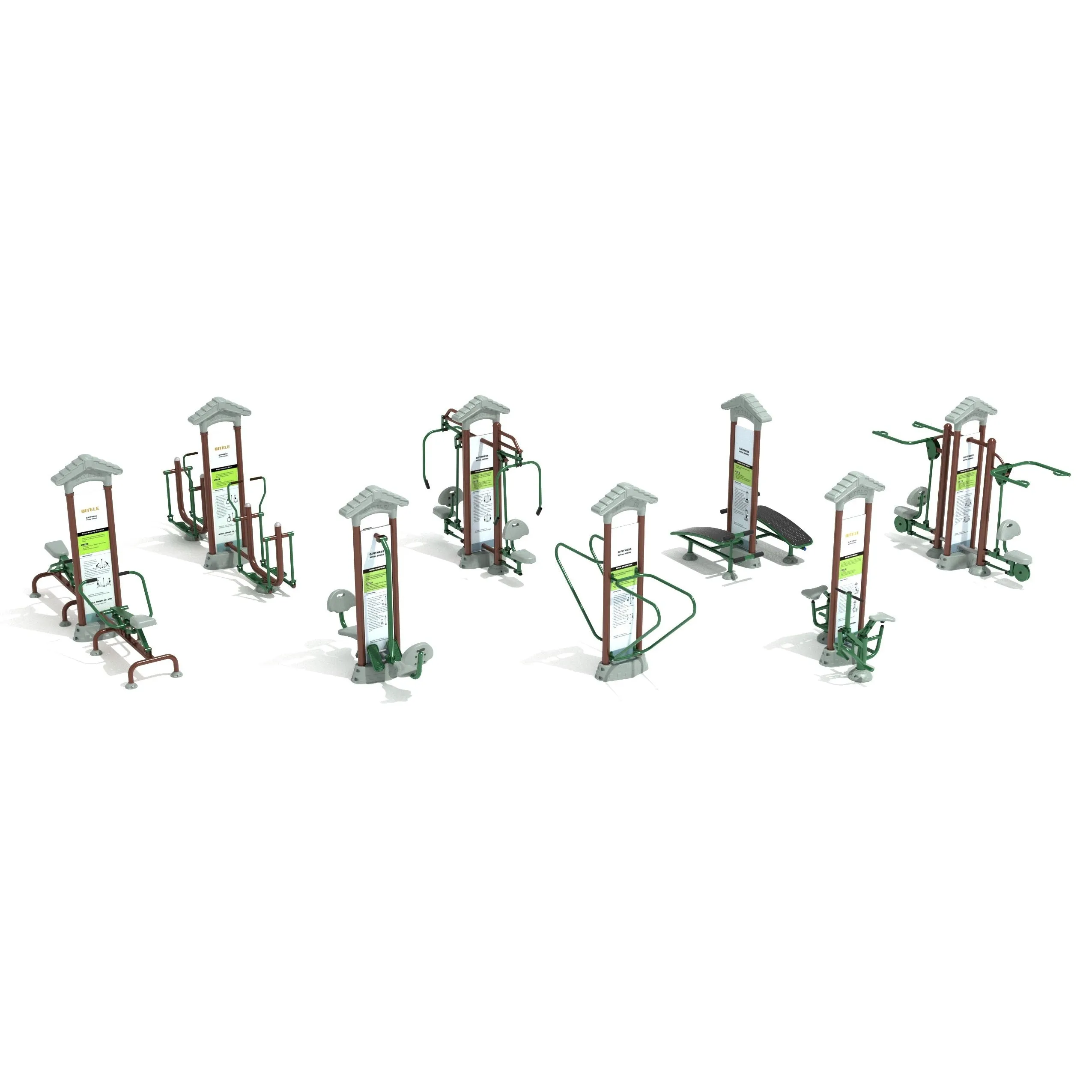 Playground Fitness Olympic Spirit Outdoor Fitness Equipment Package
