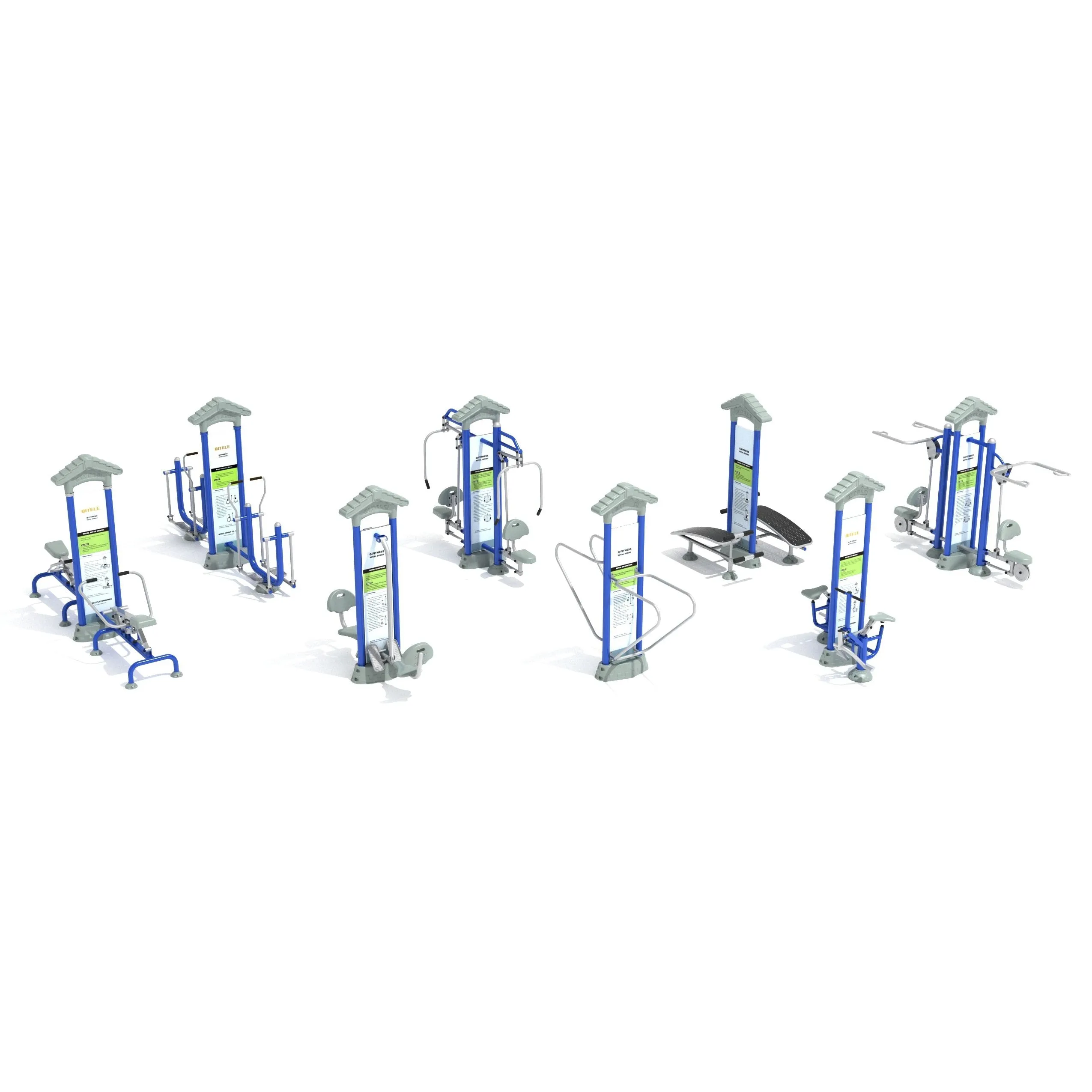 Playground Fitness Olympic Spirit Outdoor Fitness Equipment Package