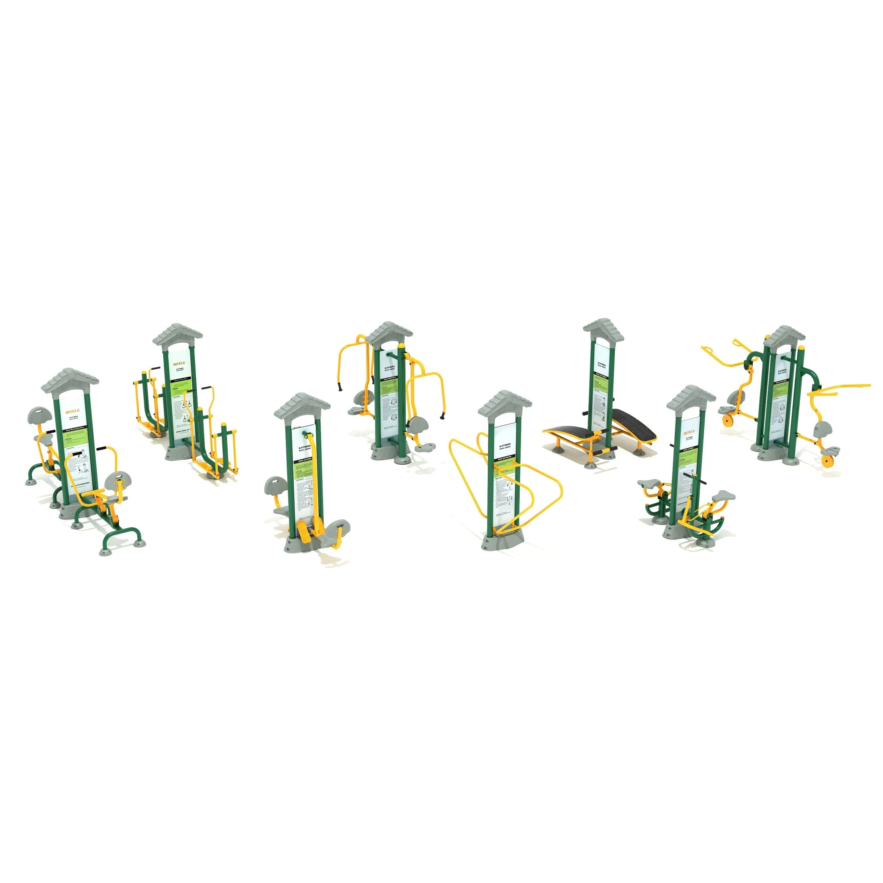 Playground Fitness Olympic Spirit Outdoor Fitness Equipment Package