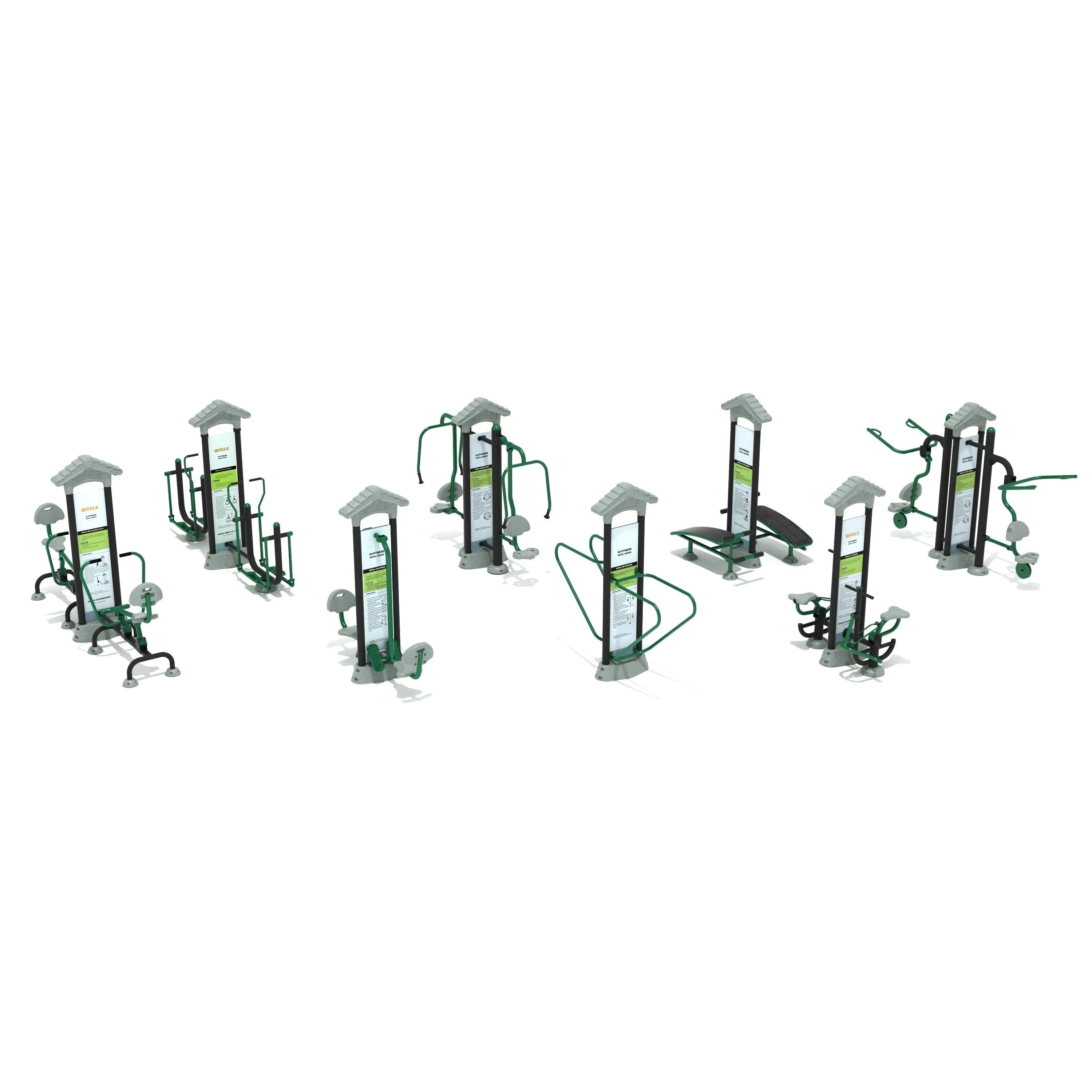 Playground Fitness Olympic Spirit Outdoor Fitness Equipment Package
