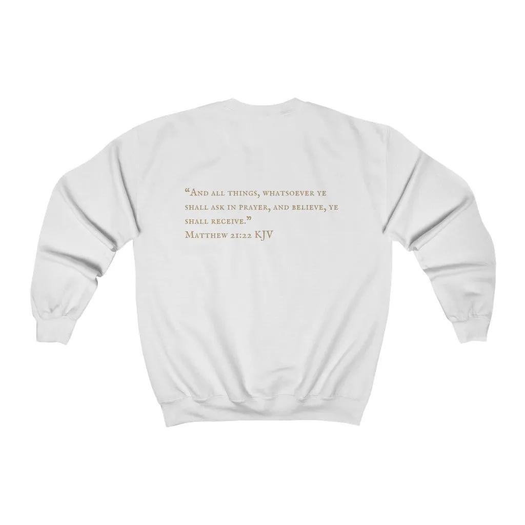 "PRAYED UP AFRICAN QUEEN" Crewneck