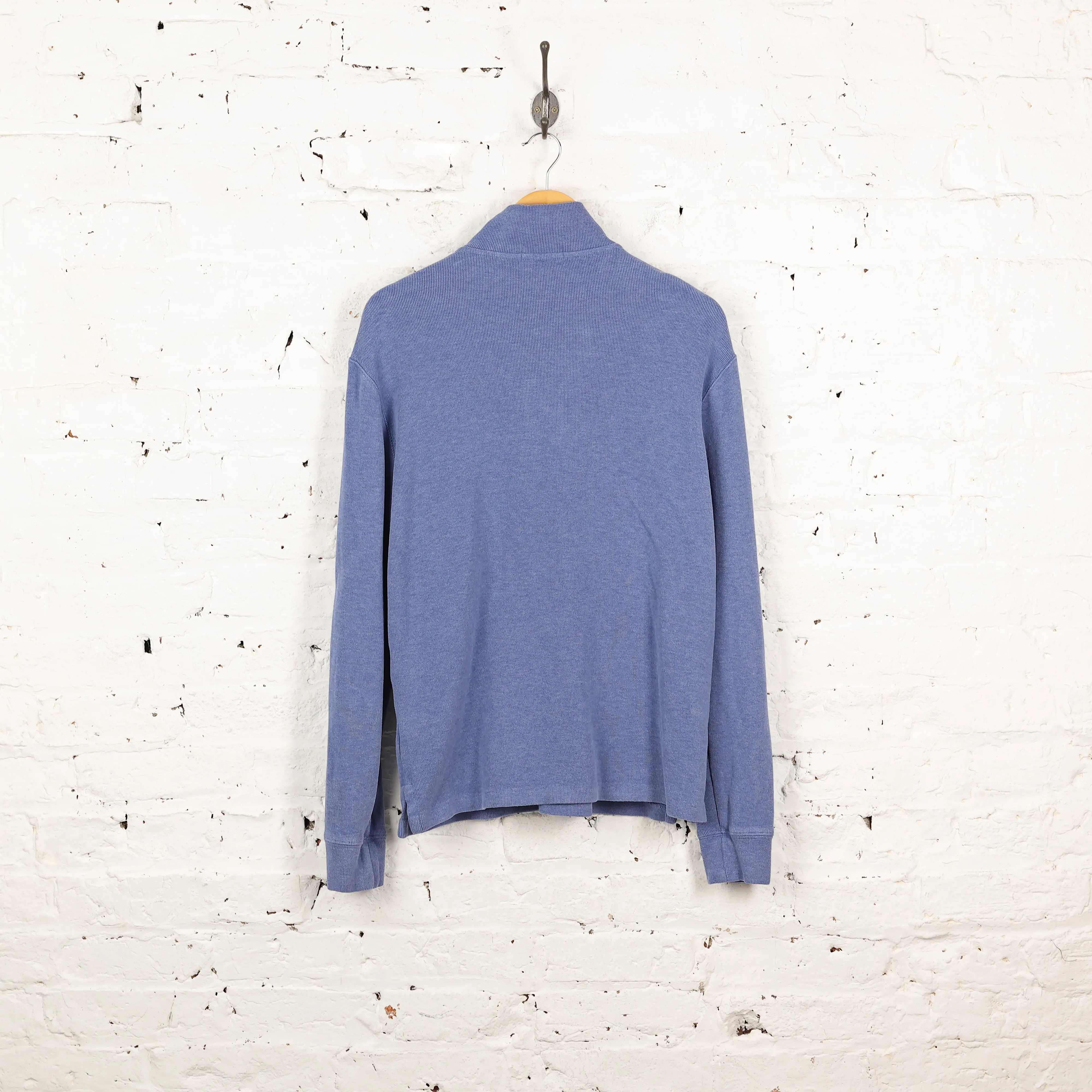 Ralph Lauren 1/4 Zip Sweatshirt - Blue - M