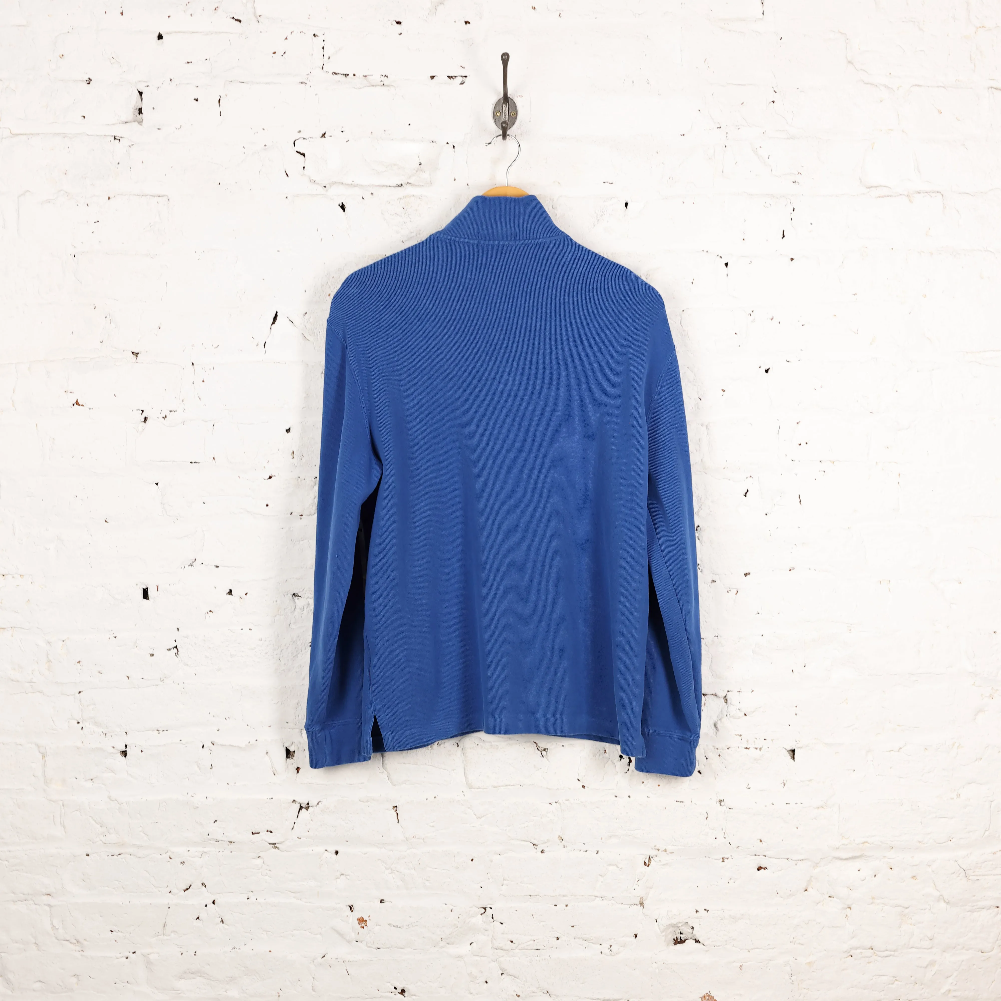 Ralph Lauren 1/4 Zip Sweatshirt - Blue - M